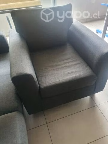 Living - Modelo Delfos / sofá y 2 sillones