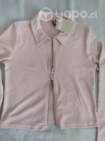 polera manga larga nueva talla M