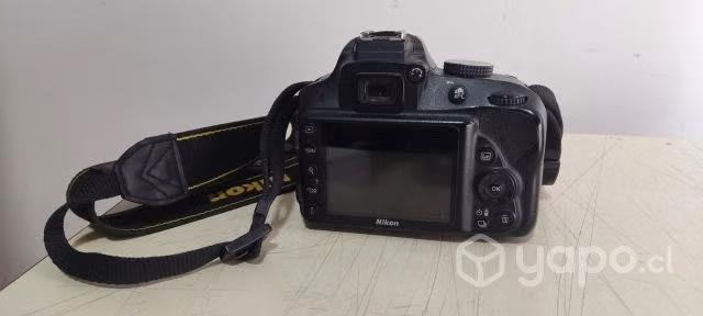 Camara nikon d3300 + objetivo 18-55