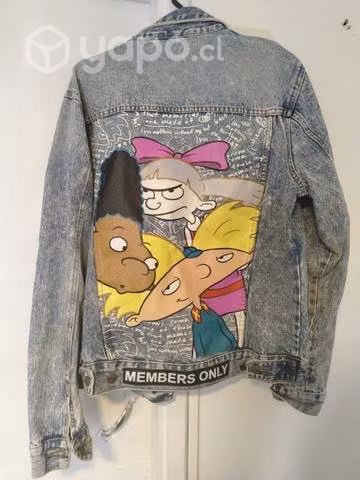 Chaqueta Mezclilla Nikelodeon Hey Arnold