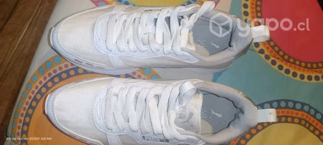 Zapatillas Puma r78 metallic mujer