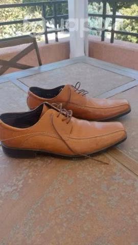 Zapatos Guante cuero Firenze Camel