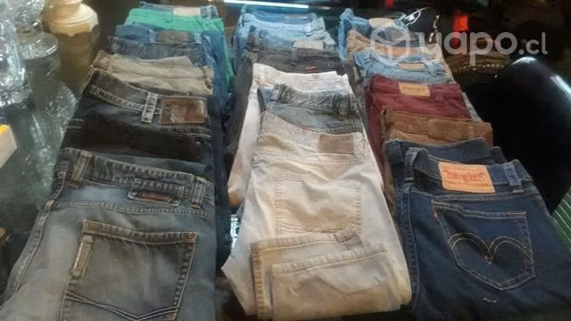 Fardos 22 jeans diferentes marcas levi náutica