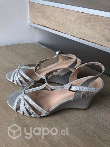Sandalias plateadas - Imagen 3
