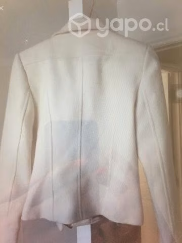 Chaqueta blanca invierno marca Patt talla 38 - Imagen 2