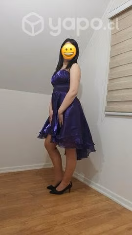 Vestido de Fiesta Morado