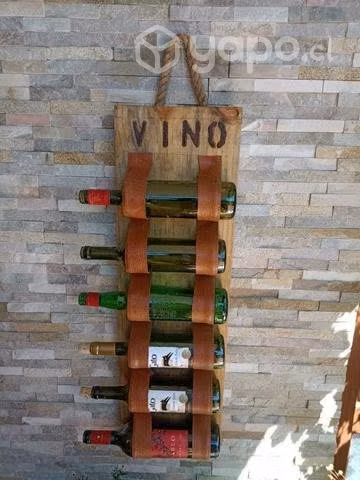 Botelleros de cuero y ecocuero para 3 y 6 botellas