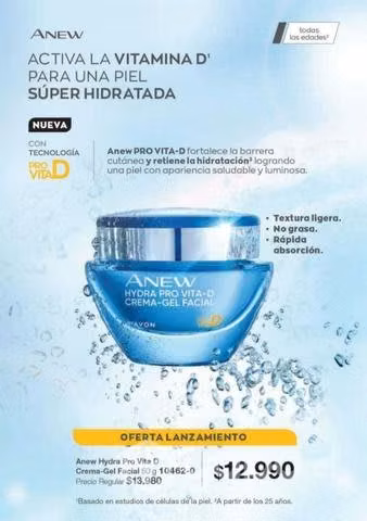 7 Cremas Anew Avon