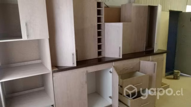 Cocina roble provenzal