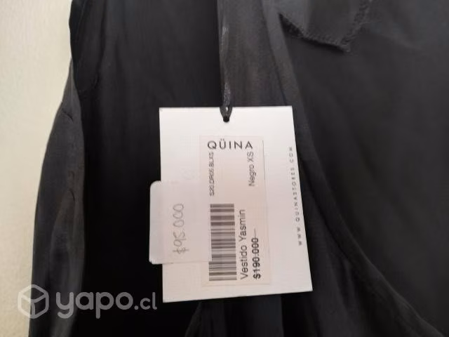 Vestido fiesta negro QÜINA