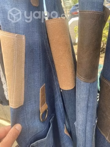 Pecheras de jeans reciclados - Imagen 3