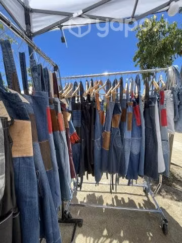 Pecheras de jeans reciclados - Imagen 4