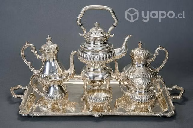 Compramos juegos de té de Plata pago contado Provi