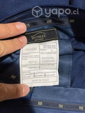 Traje de novio