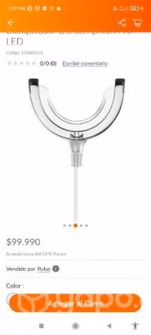 Blanqueador dental pro led