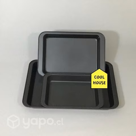 Pack de Bandejas Para Hornear Profundas
