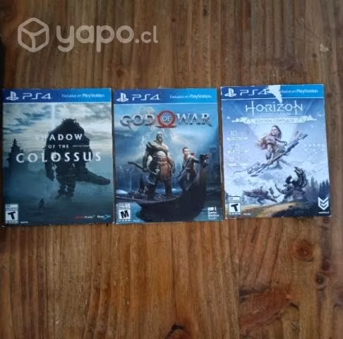 PS4 slim 1TB + 3 juegos de disco sin mando