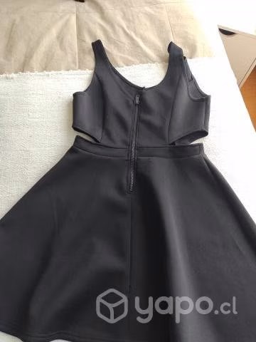 Vestido gala o fiesta negro