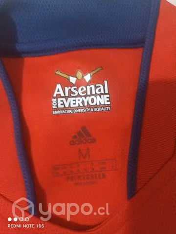 Camiseta del arsenal talla m original - Imagen 2
