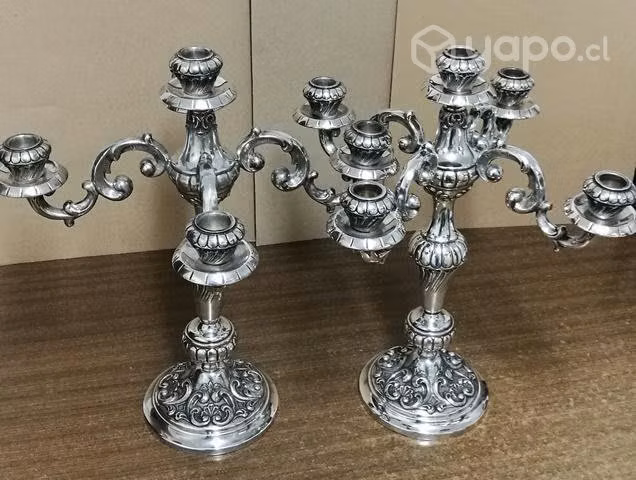 Compramos candelabros de Plata pago contado PROVID