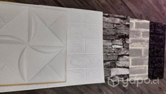 Laminas 3d de ladrillo adhesivas