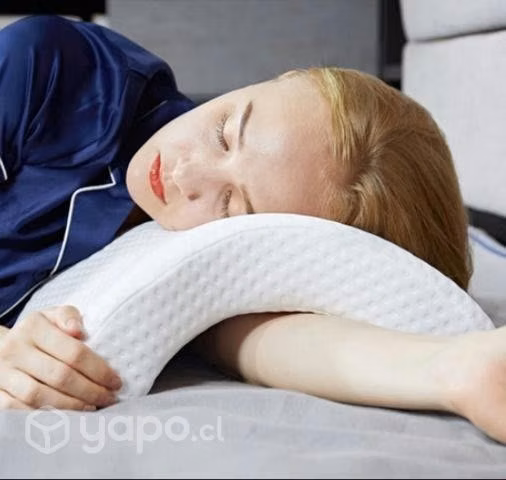 Pack 2 Almohadas Cervical Memoria Blanca