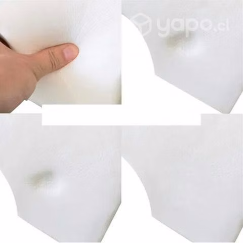 Pack 2 Almohadas Cervical Memoria Blanca
