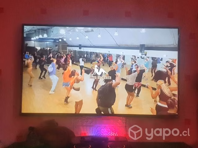 Tv lg 55" 4k con 4 meses de uso