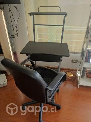 Escritorio más silla