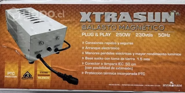 Balastro para cultivo