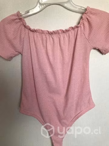 Body rosa con broches - Imagen 2