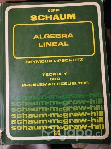 Álgebra Lineal de Seymour Lipschutz