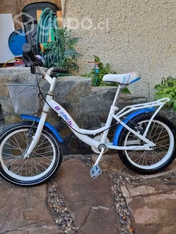 Bicicleta de niña marca bianchi aro 16