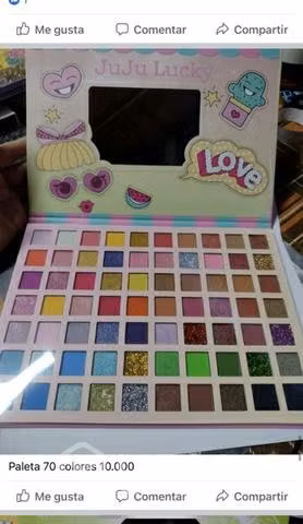Paleta de maquillaje