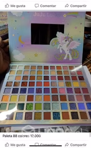 Paleta de maquillaje
