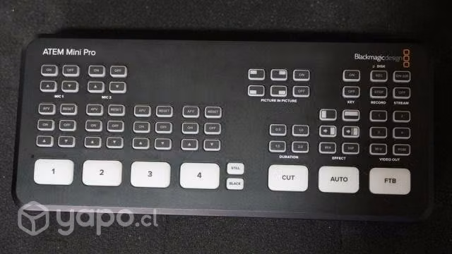 Atem mini pro black magic igual a nuevo