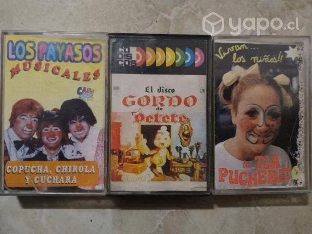 Mt76: pack tapes música infantil