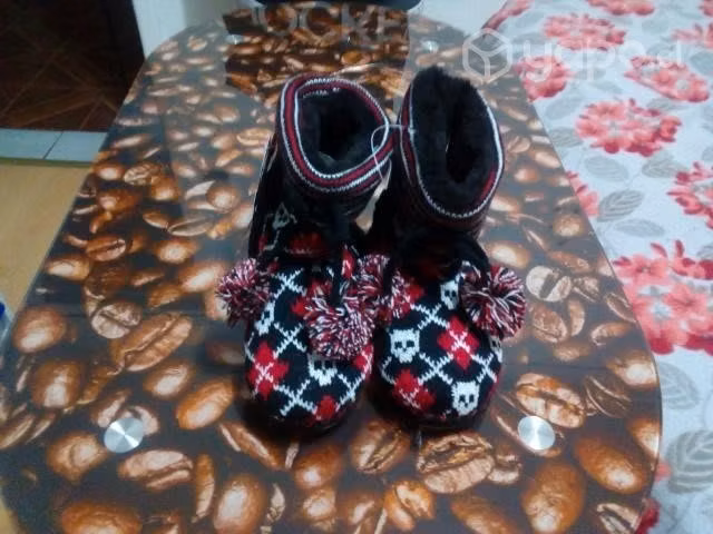 Pantufla bota niño talla 30 31
