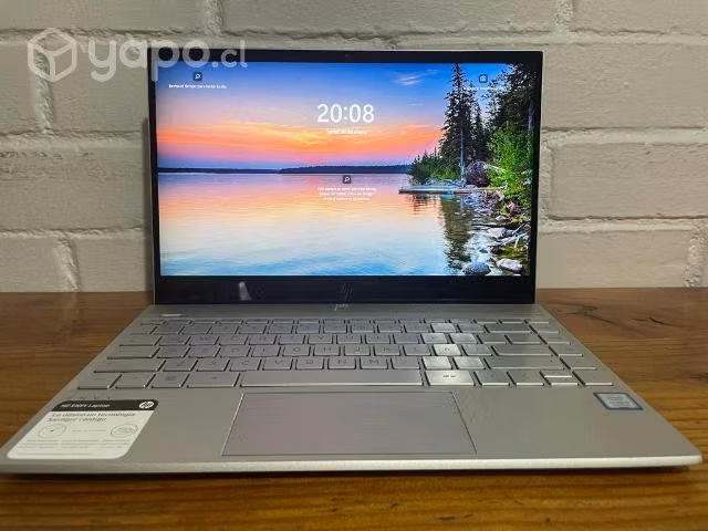 Laptop HP ENVY 13 + cargador original - Imagen 2