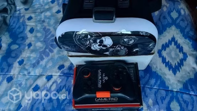 Mando y lentes de vr