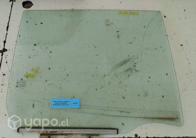 Vidrio Puerta Trasera Derecha (MUE001) Mitsubishi