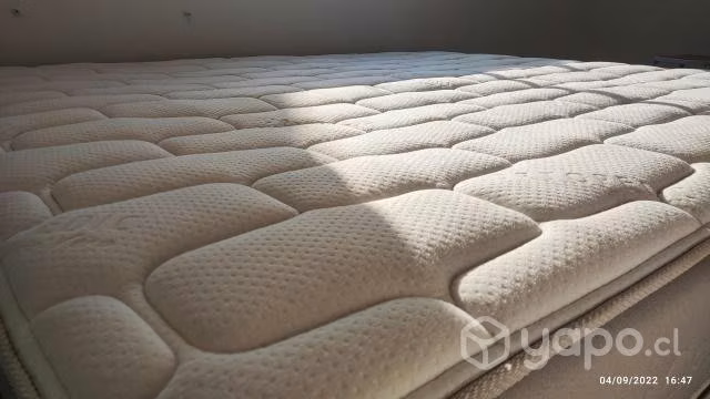 cama CIC, King y colchón de 1 plaza