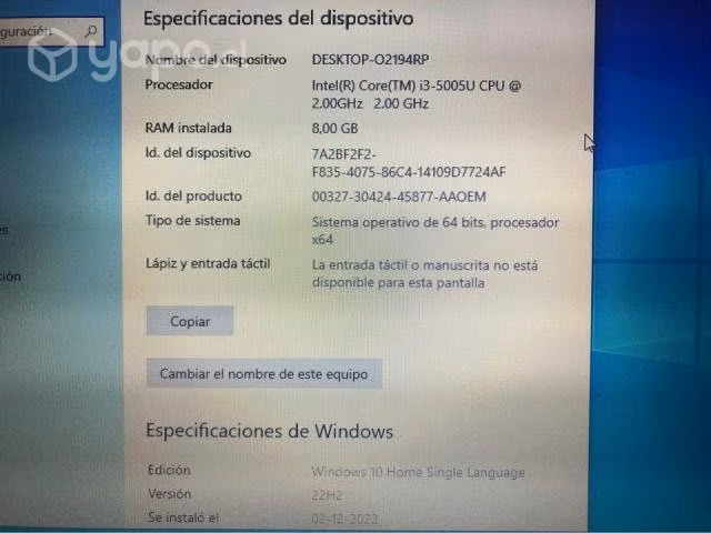 Notebook Lenovo Ideapad 100-14IBD 14" i3 1TB - Imagen 3