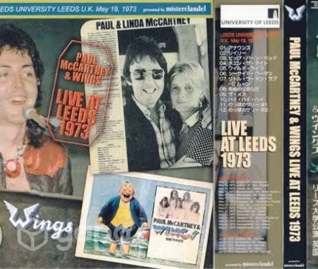 Paul Mccartney Wings Cd LIVE AT LEEDS 1973