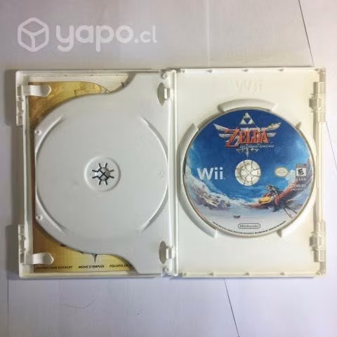 Zelda Skyward Sword Wii con disco