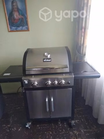 Asadera a Gas Mr. Beef Impecable - Imagen 3