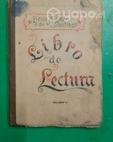 Antiguo Libro de Lectura - Liceo Alemán