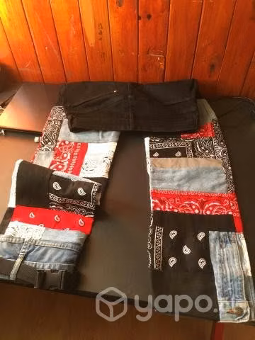 Pantalon Patchwork Talla 38-40 - Imagen 2