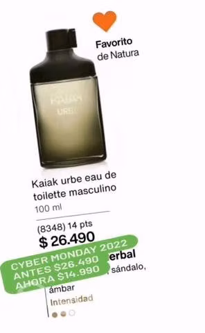 Productos Esika Natura