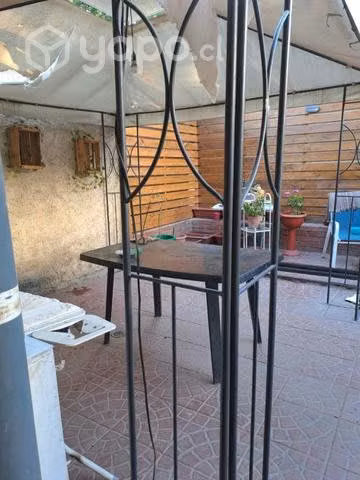 Pergola fierro,solo cambiarle la tela que cubre